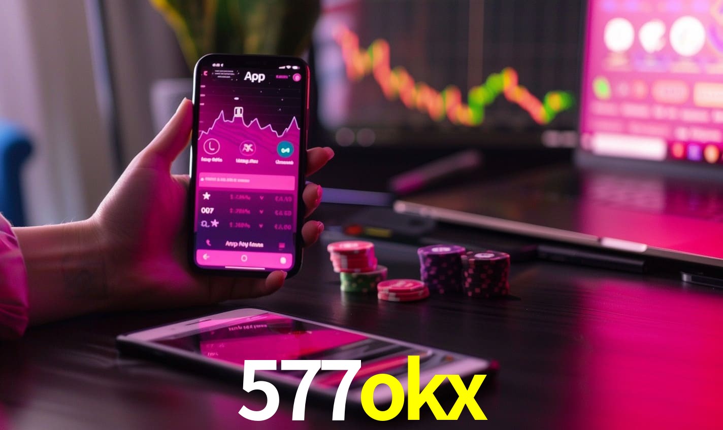 Comparação APP mobile vs versão web da 577okx